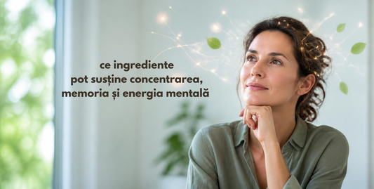 Suplimente pentru concentrare și memorie adulți – ce ingrediente să alegi