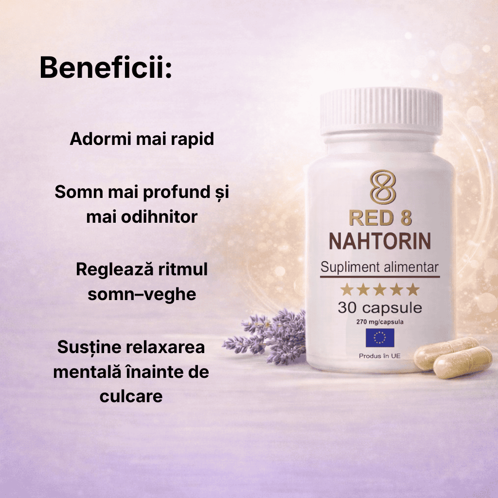 Beneficii Nahtorin – susține un somn odihnitor, relaxarea și refacerea organismului