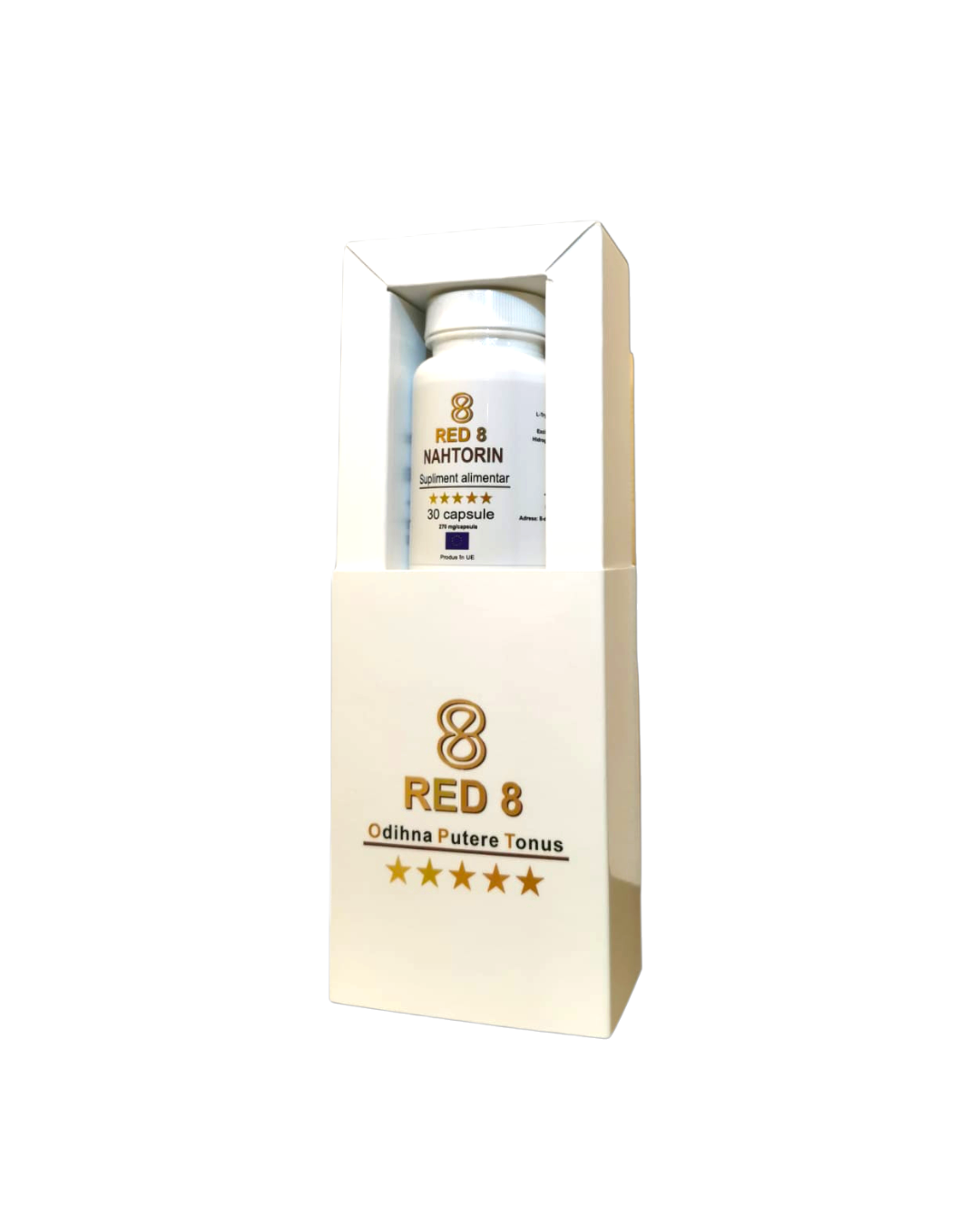 Nahtorin RED 8 – formulă cu melatonină, L-triptofan și vitamina B6 pentru susținerea unui somn odihnitor