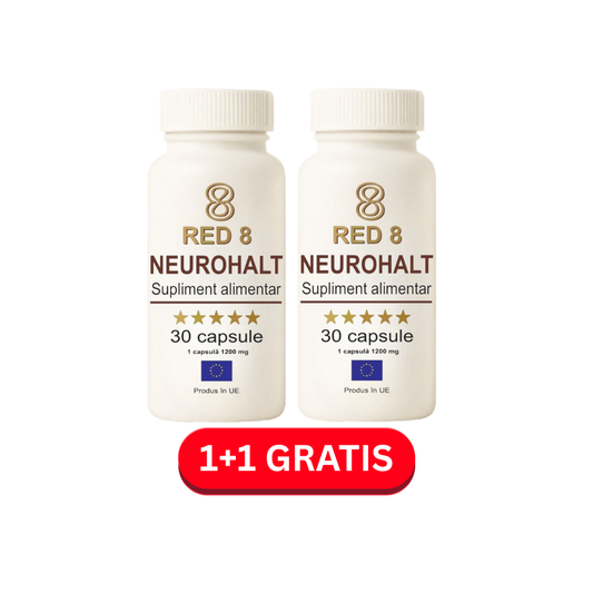 Neurohalt RED8 – supliment alimentar cu magnolie, schisandra, magneziu, zinc și vitamine
